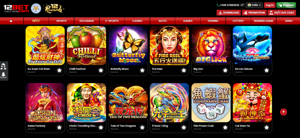 best skywind group slots on 12bet