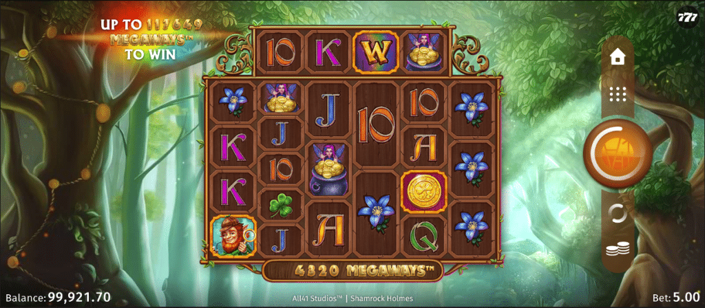 Shamrock Holmes Megaways Graphics