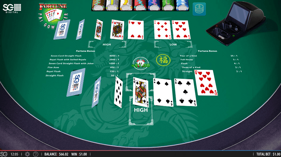 pai gow poker 12bet india
